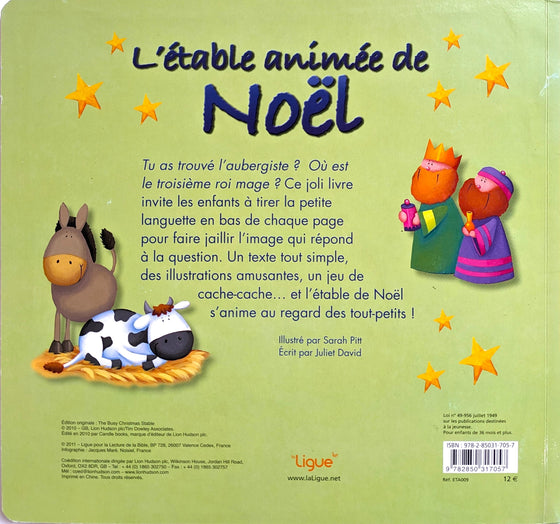 L'étable animée de Noël