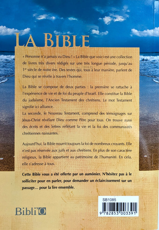 La Bible - PDV - avec livres deutérocanoniques - couverture souple