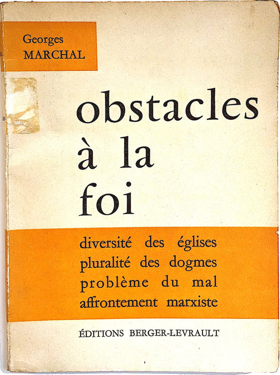 Obstacles à la foi