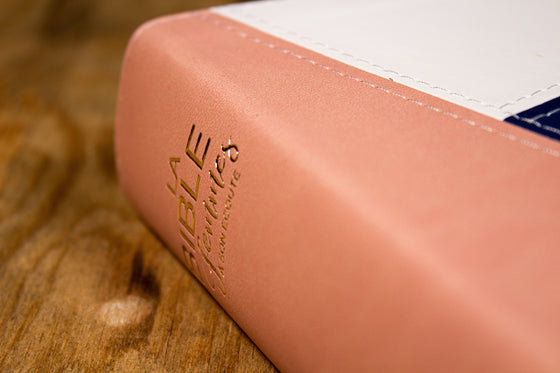 Bible Segond 1910 Femmes à son écoute Bleue rose blanche souple