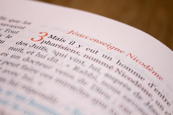 Bible Segond 1910 Femmes à son écoute Bleue rose blanche souple