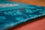 Bible Segond 1910 Femmes à son écoute Turquoise souple avec relief fleurs