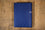 Bible Segond 1910 gros caractères bleue vinyle souple