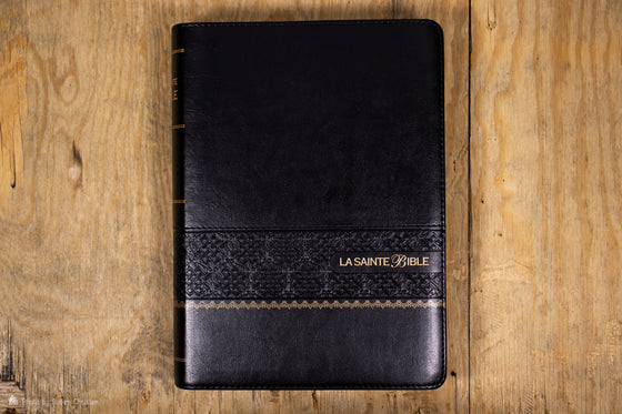 Bible Segond 1910 gros caractères noire