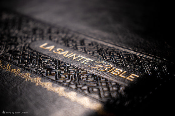 Bible Segond 1910 gros caractères noire