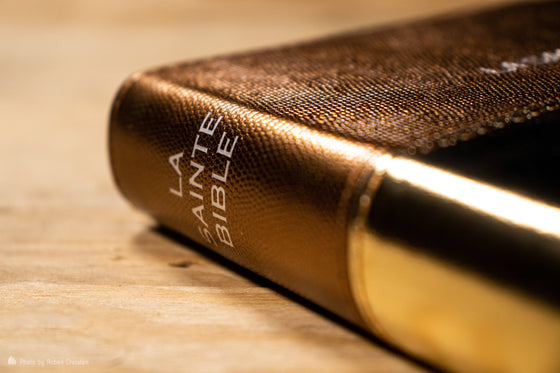 Bible Segond 1910, compacte, dorée