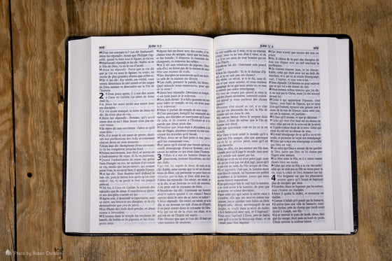 Bible Segond 1910 compacte Noire souple