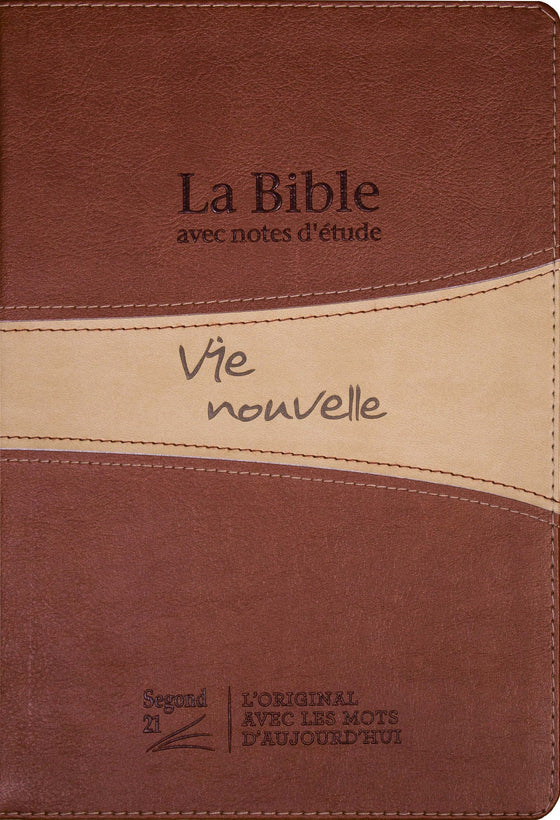 Bible d’étude Vie nouvelle Segond 21