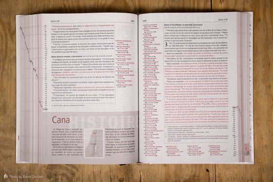 Bible d'étude Thompson Segond 21 sélection Marron rigide
