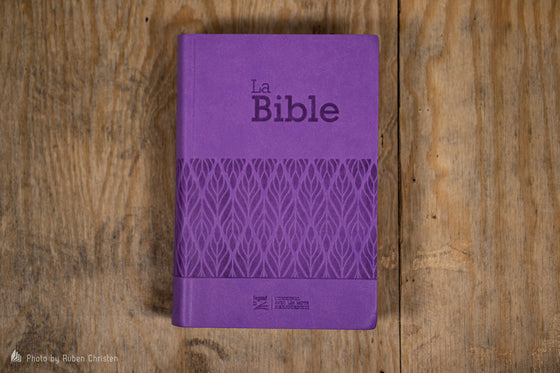 Bible Segond 21 compacte Vivella violet souple