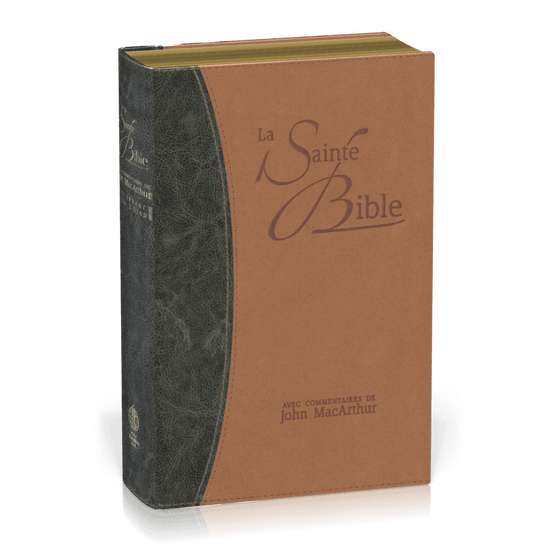 Bible d’étude NEG MacArthur Beige souple