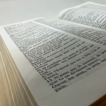 Bible NEG compacte souple Toilée blanche Tranche dorée – ChezCarpus.com