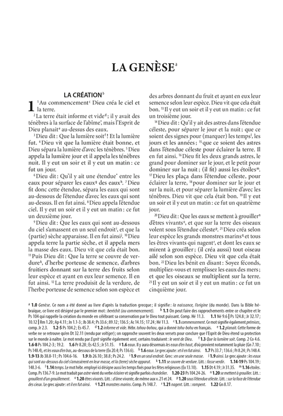 Bible Colombe noire semi-rigide [Nouvelle édition]