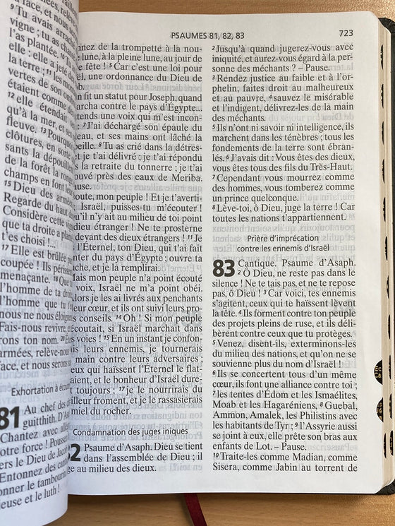 La Sainte Bible