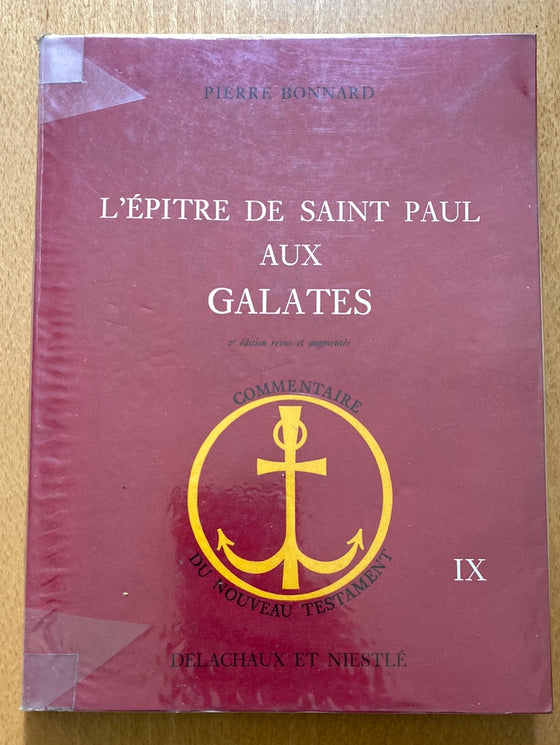 L’épître de Saint-Paul au Galates