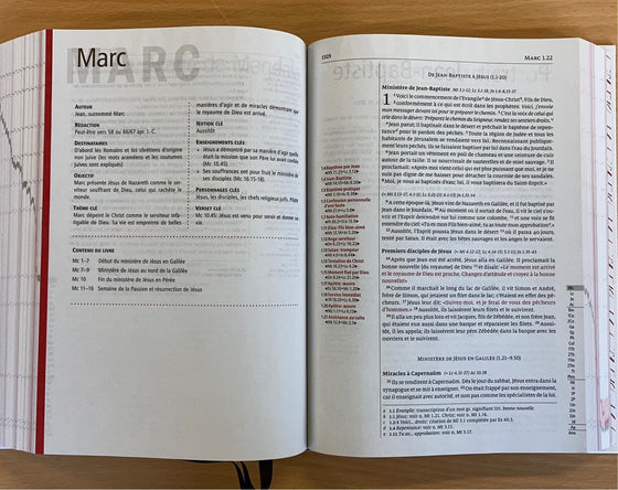 Bible d'étude Thompson Segond 21 sélection Marron rigide