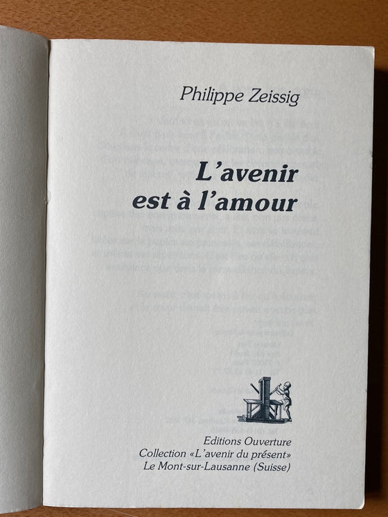 L’avenir est à l’amour