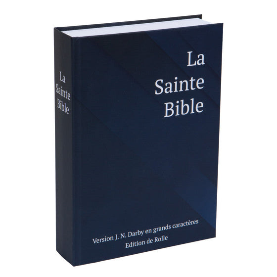 La Sainte Bible, Darby, grand format, rigide imprimée [nouvelle présentation]