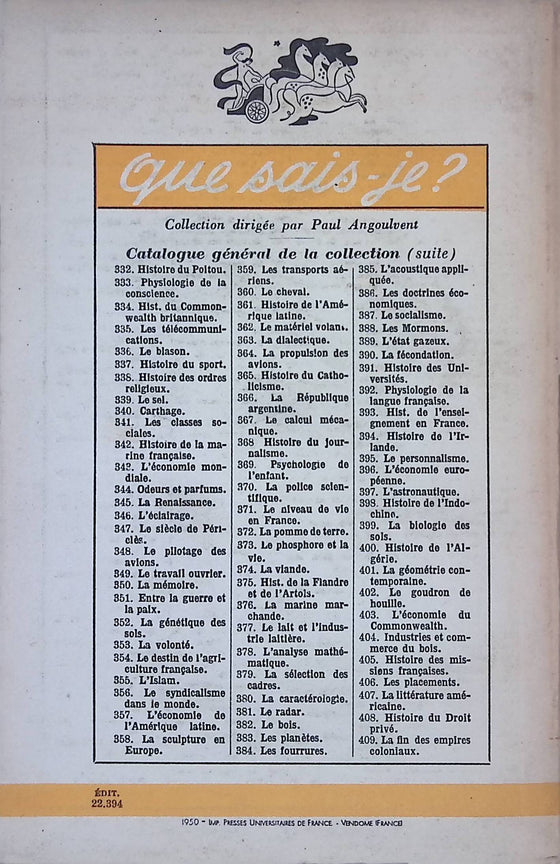 Histoire des missions françaises