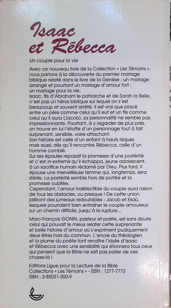 Isaac et Rébecca [GONIN]
