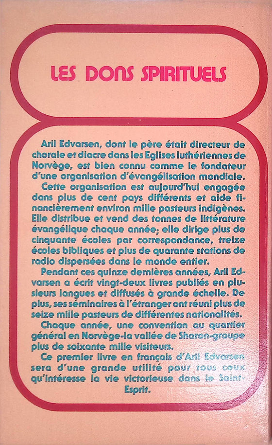 Les dons spirituels [EDVARSEN]