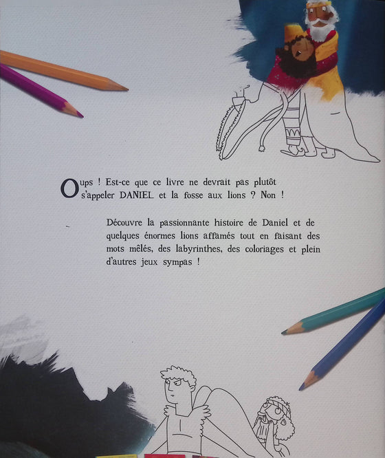 Cahier d'activités Jésus et la fosse aux lions