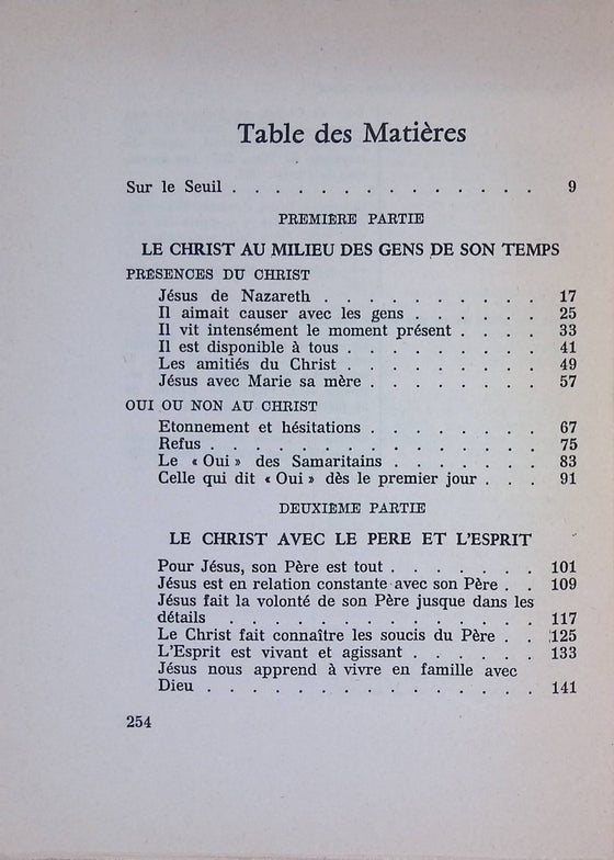 Nous voulons voir le Christ