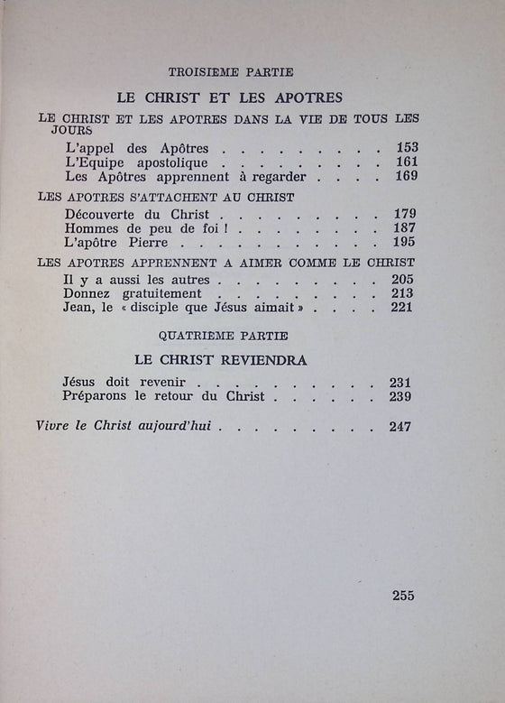 Nous voulons voir le Christ