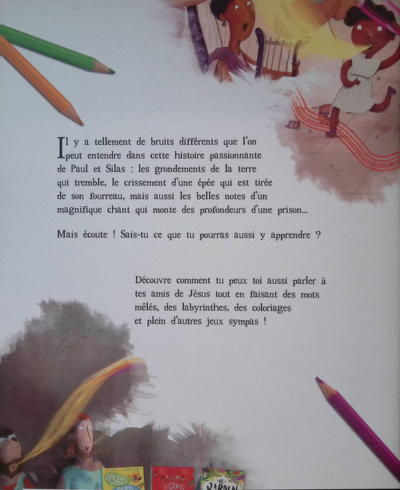 Cahier d'activités Les prisonniers, le tremblement de terre et le chant dans la nuit