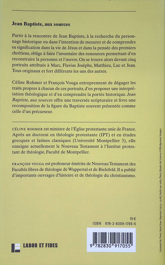 Jean Baptiste, aux sources