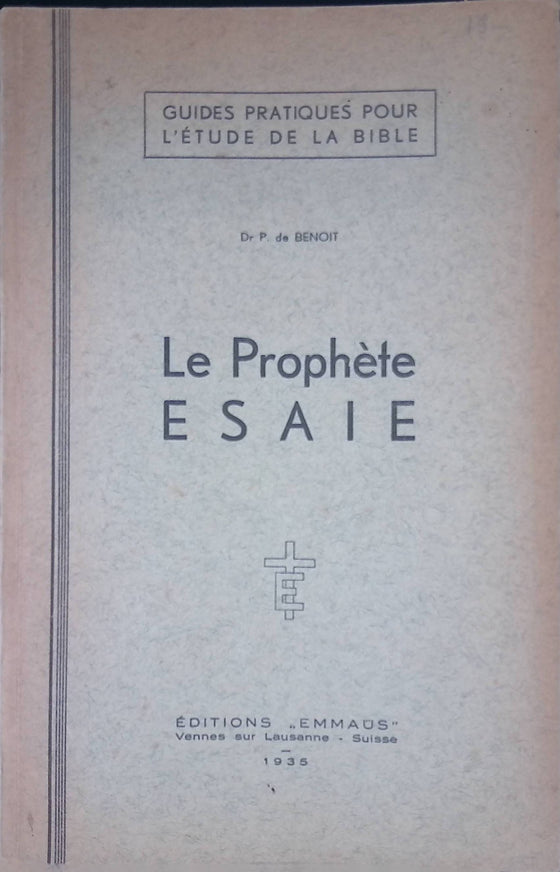 Le prophète Esaïe
