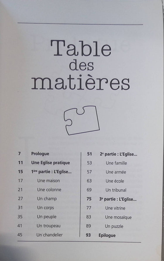 L'Eglise pratique