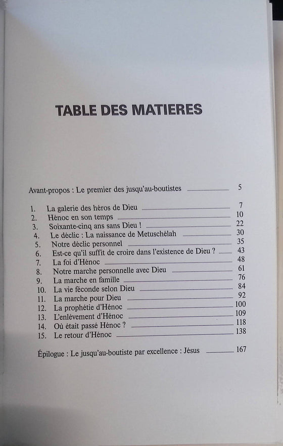 Jusqu'au bout avec Dieu