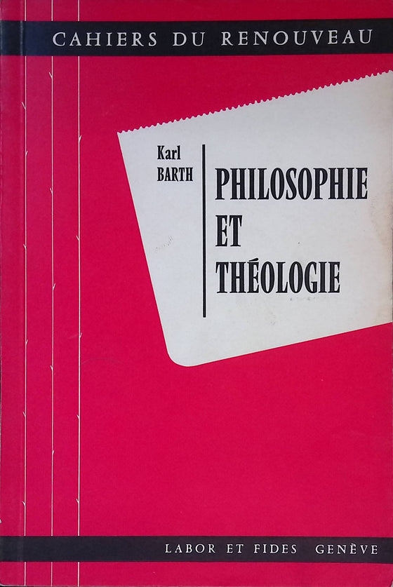 Philosophie et théologie