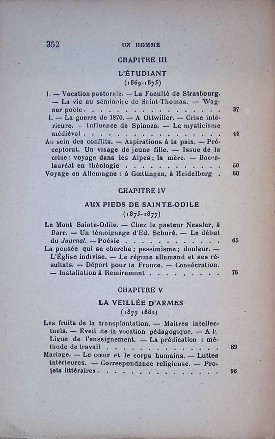 Un Homme, le pasteur Charles Wagner