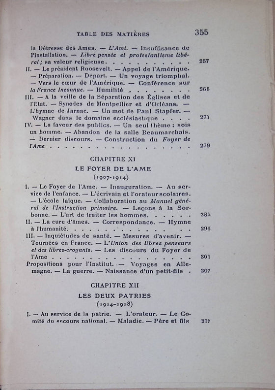 Un Homme, le pasteur Charles Wagner