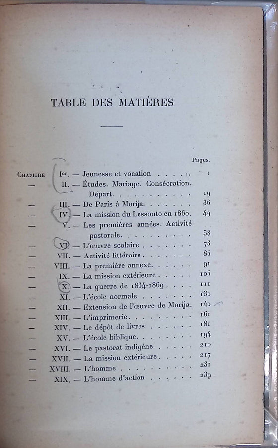Adolphe Mabille, missionnaire