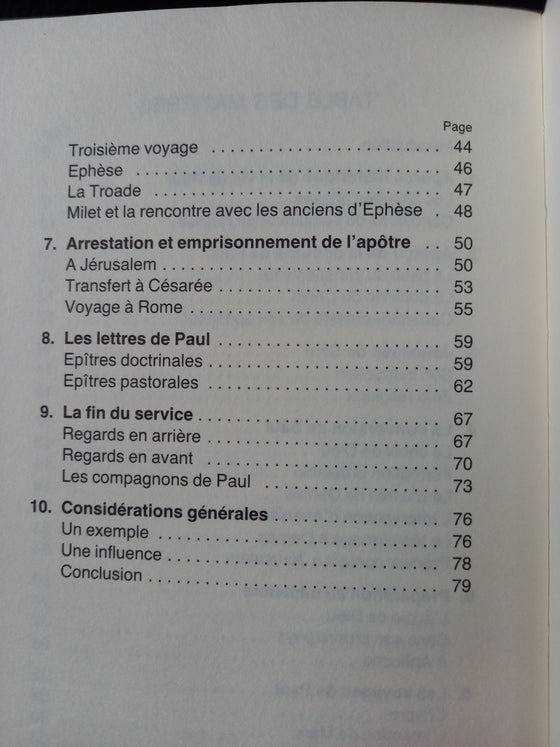 Paul... autrefois persécuteur, maintenant apôtre de Christ.