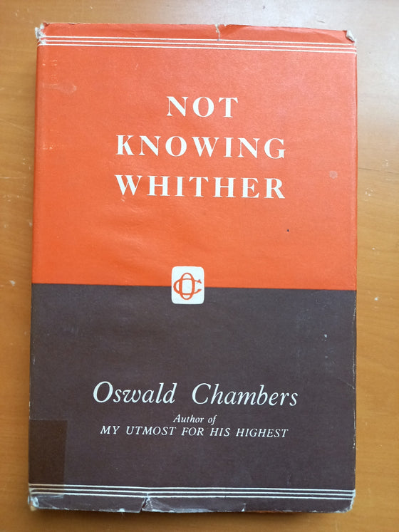 Not knowing whither