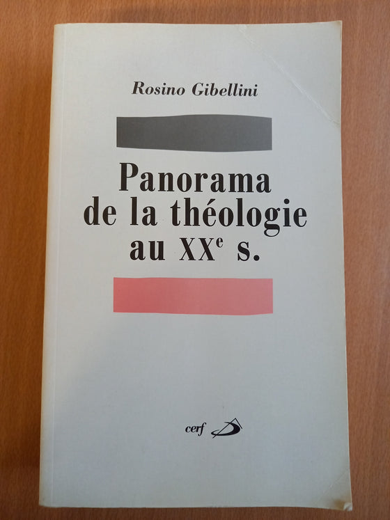 Panorama de la théologie au XXe s. (Catholique)
