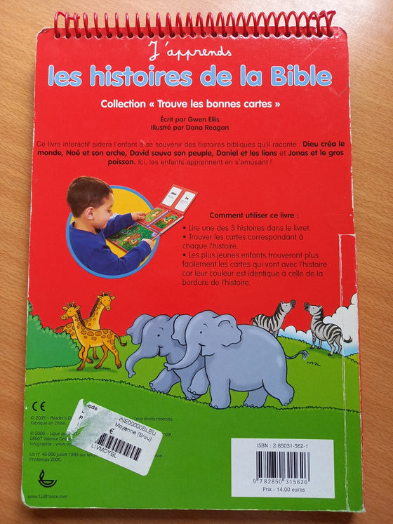 J'apprends les histoires de la Bible