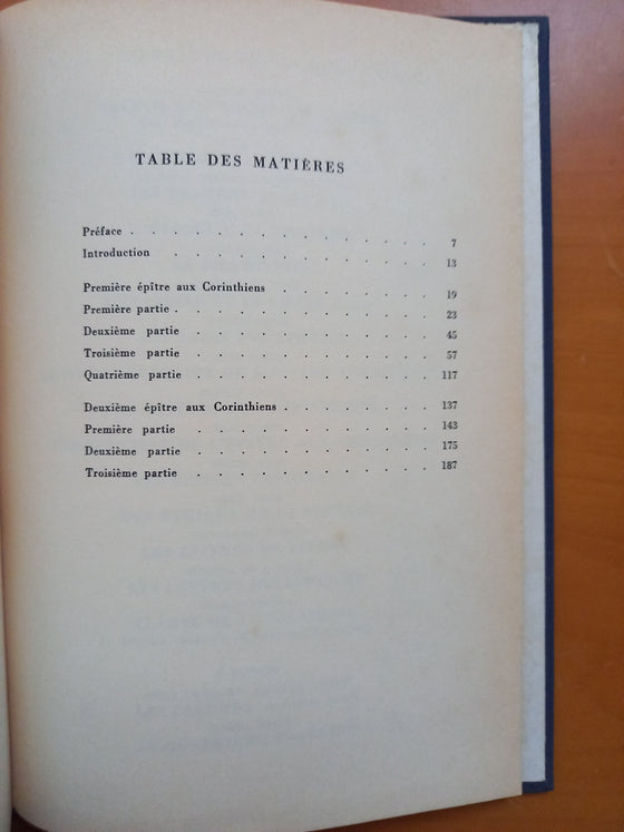 Les Epîtres aux Corinthiens, Commentaire