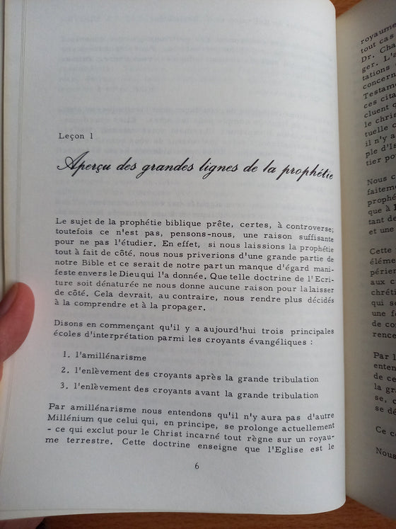 La prophétie biblique