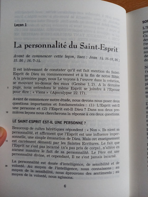 Le Saint-Esprit a l'œuvre