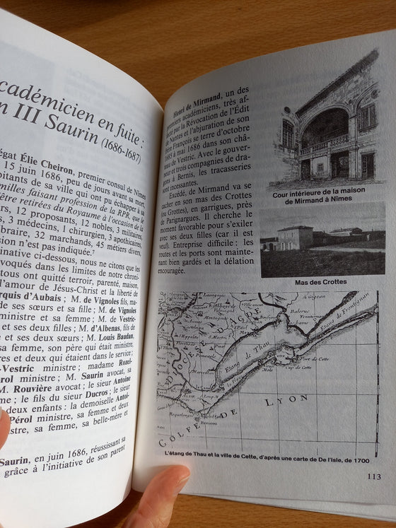 Huguenots de Nîmes, Vaunage, Vistrenque et du Refuge de 1532 à 1864