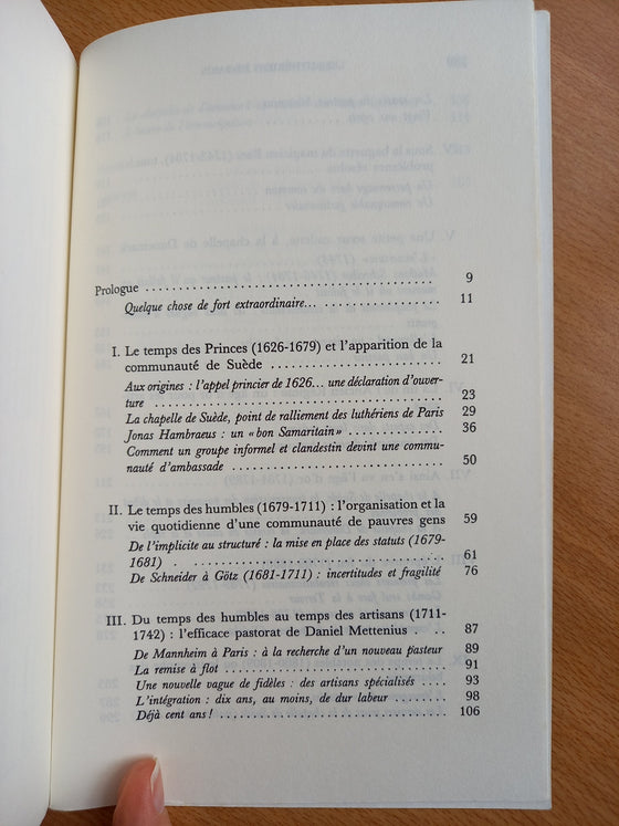 L'insolite histoire des luthériens de Paris - De Louis XIII à Napoléon (non chrétien)