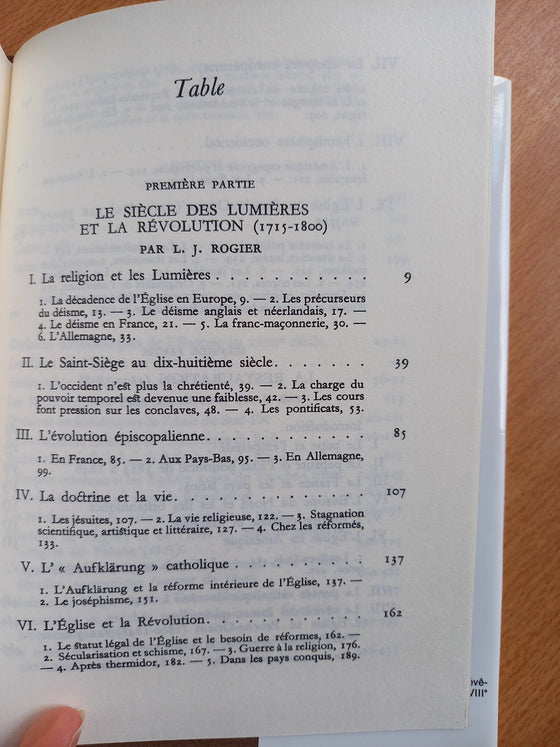 Nouvelle Histoire de l'Eglise Vol. 4 - Siècle des Lumières, Révolutions, Restaurations (catholique)