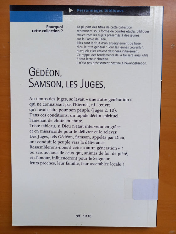 Gédéon, Samson, les Juges