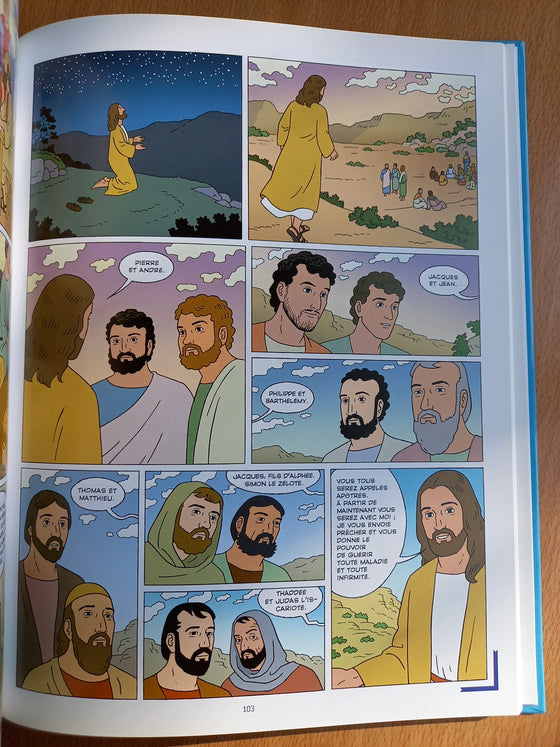 Découvrir la Bible en BD