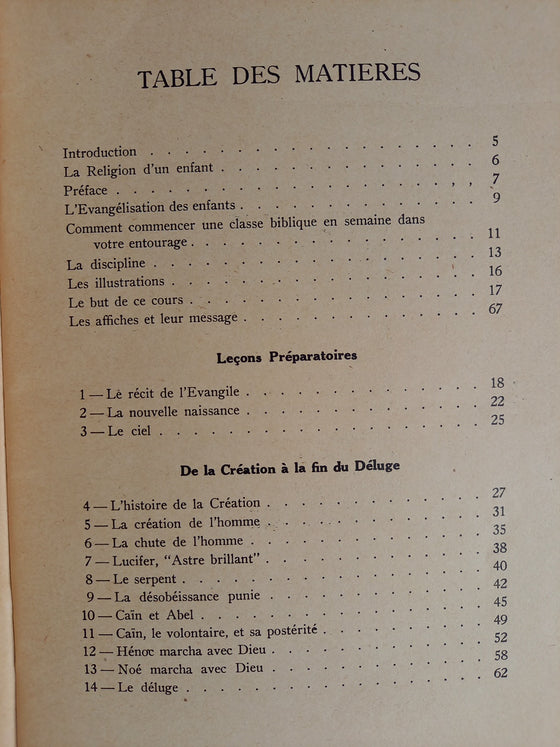 Pas à pas - A travers la Bible avec les Enfants Tome 1